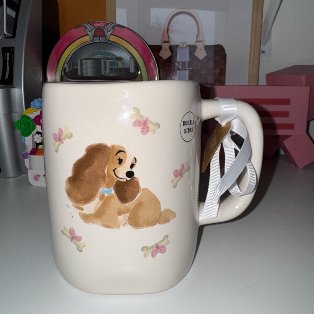 Disney Lady in the Tramp Rae Dunn Mug